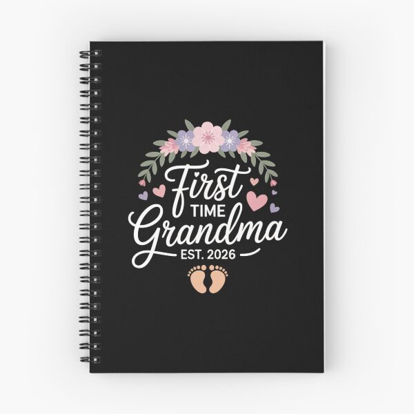 Item preview, First Time Grandma | New Grandma Announcement Est. 2026 designed and sold by Gogetgiggles.