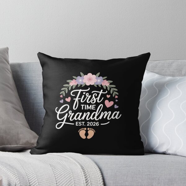 Item preview, First Time Grandma | New Grandma Announcement Est. 2026 designed and sold by Gogetgiggles.