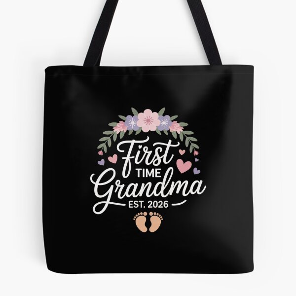 Item preview, First Time Grandma | New Grandma Announcement Est. 2026 designed and sold by Gogetgiggles.