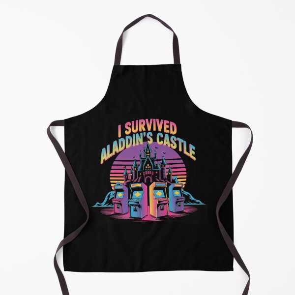Item preview, I Survived Aladdin's Castle Vintage Sunset Design designed and sold by Peter Stawicki.