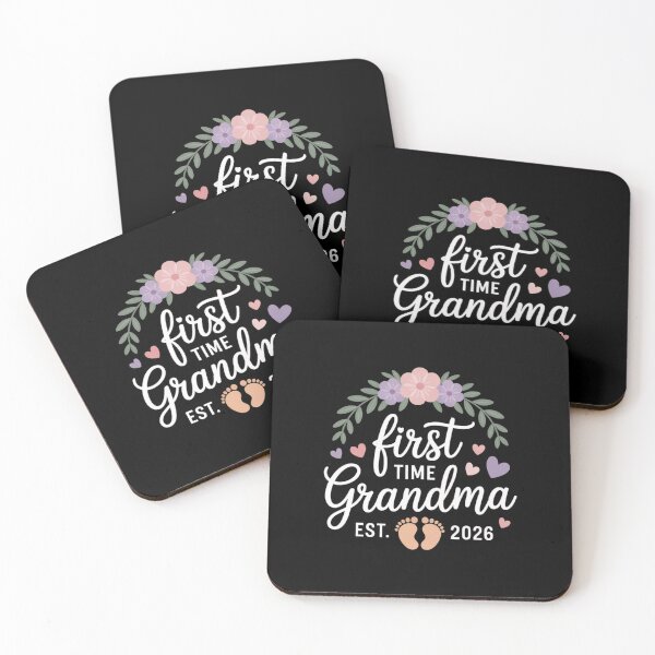 Item preview, First Time Grandma | New Grandma Announcement Est. 2026 designed and sold by Gogetgiggles.