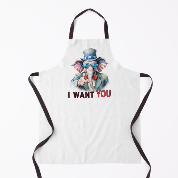 Item preview, I Want You Republican Elephant Uncle Sam Design designed and sold by JumpJammiesTees.