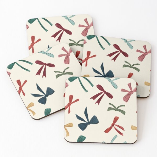 Item preview, Hand drawn watercolor festive bows designed and sold by SJAPhoto.