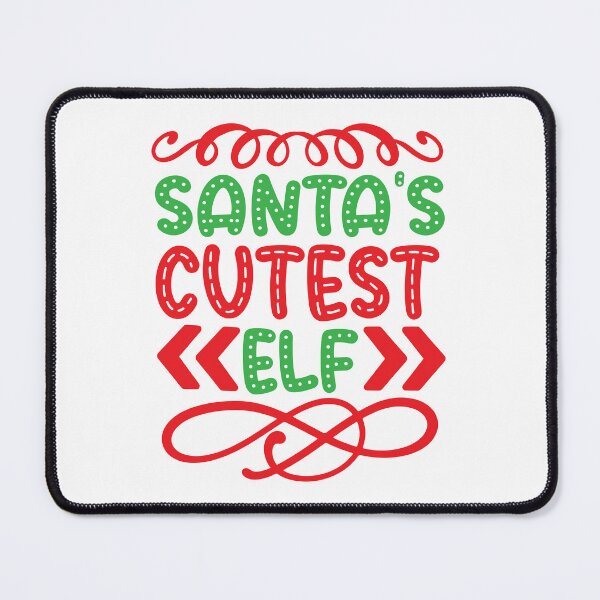 Item preview, Santa's Cutest Elf - Adorable Christmas Helper Design designed and sold by FuzionRaptor.