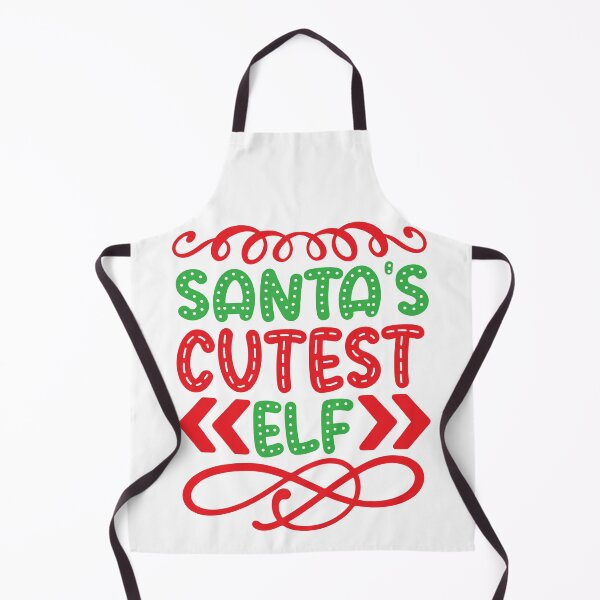 Item preview, Santa's Cutest Elf - Adorable Christmas Helper Design designed and sold by FuzionRaptor.