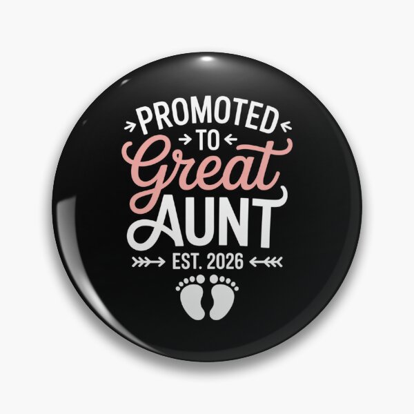 Item preview, Promoted to Great Aunt Est. 2026 | New Aunt Announcement designed and sold by Gogetgiggles.