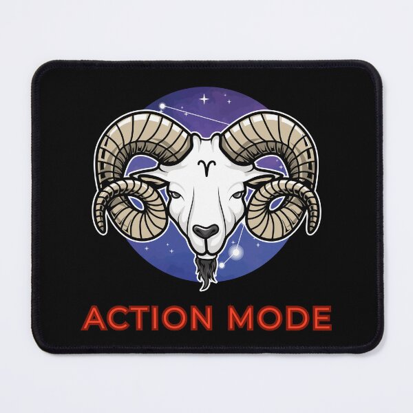 Item preview, ction Mode – Aries Zodiac Design designed and sold by FLOOVOStudio.