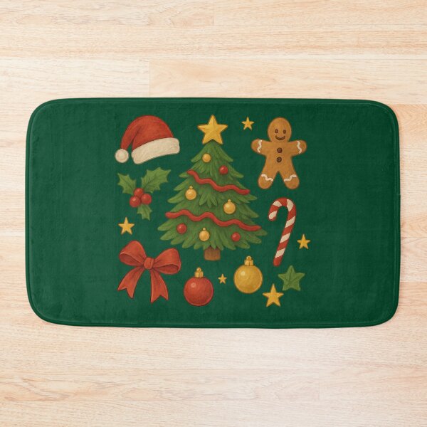 Item preview, Festive Christmas Tree Gingerbread Holiday designed and sold by ArtComixHaven.