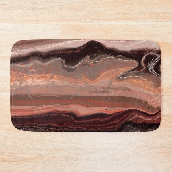 Item preview, Abstract red orange marble  designed and sold by AdRonDesign.