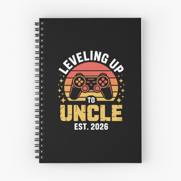 Item preview, Leveling Up to Uncle Est. 2026 | Gamer Uncle Announcement" designed and sold by Gogetgiggles.