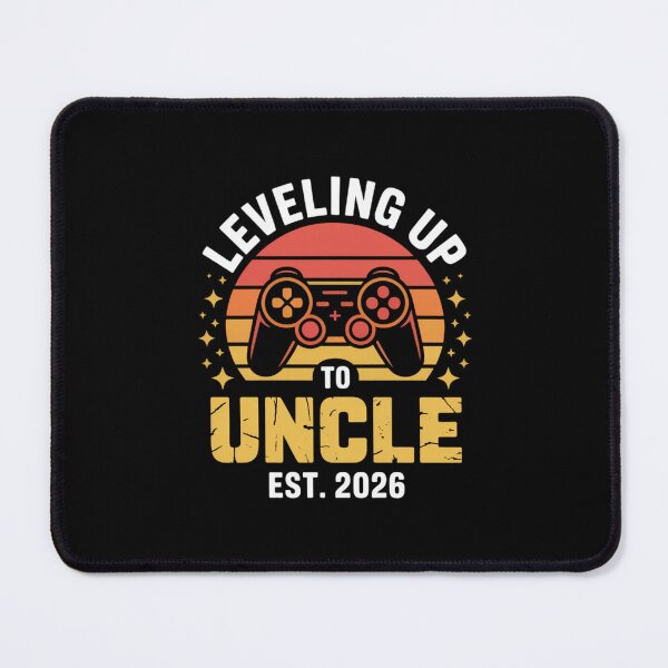 Item preview, Leveling Up to Uncle Est. 2026 | Gamer Uncle Announcement" designed and sold by Gogetgiggles.