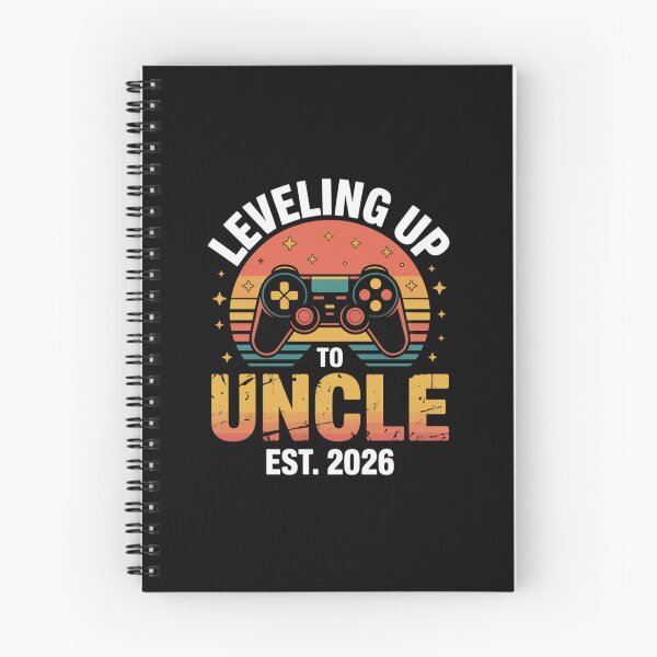Item preview, Leveling Up to Uncle Est. 2026 | Gamer Uncle Announcement" designed and sold by Gogetgiggles.