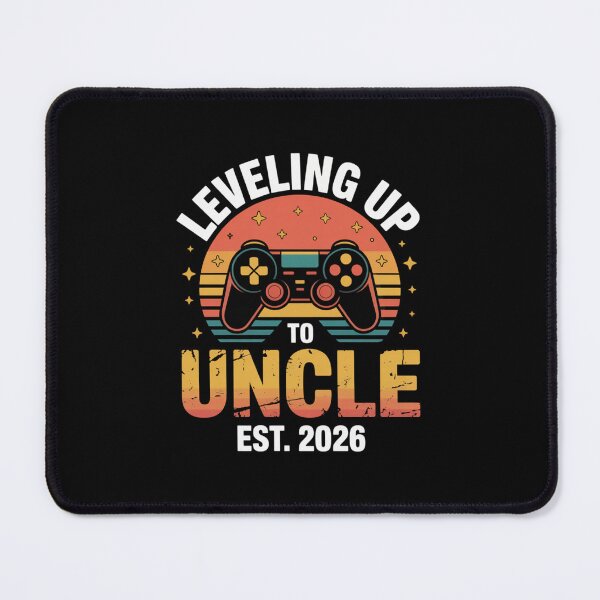 Item preview, Leveling Up to Uncle Est. 2026 | Gamer Uncle Announcement" designed and sold by Gogetgiggles.