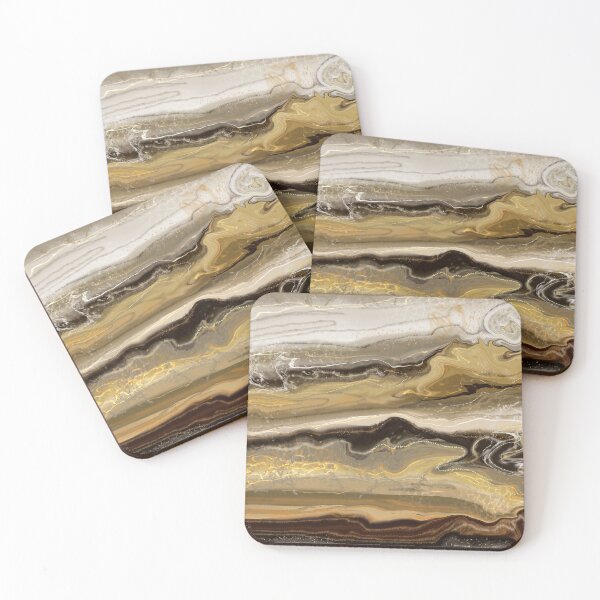 Item preview, Abstract coffee marble  designed and sold by AdRonDesign.