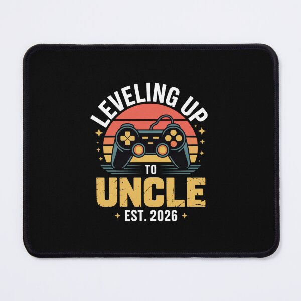 Item preview, Leveling Up to Uncle Est. 2026 | Gamer Uncle Announcement" designed and sold by Gogetgiggles.
