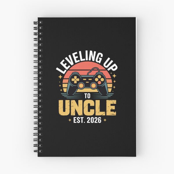 Item preview, Leveling Up to Uncle Est. 2026 | Gamer Uncle Announcement" designed and sold by Gogetgiggles.