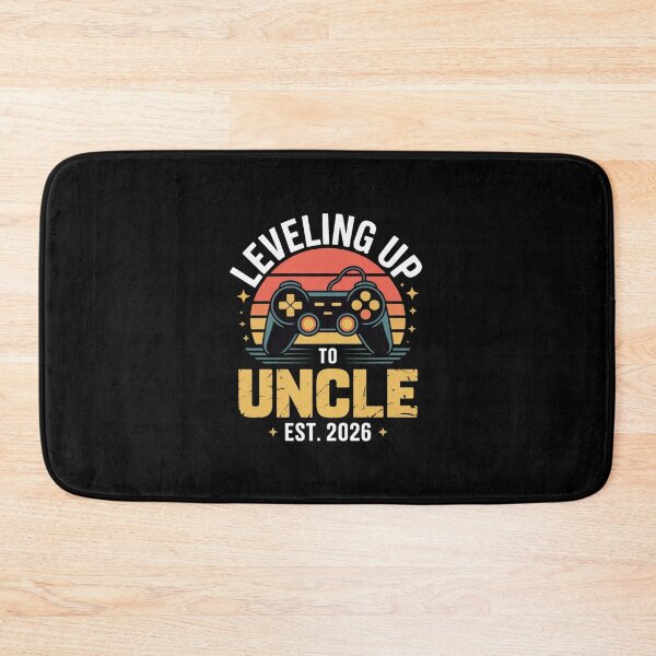 Item preview, Leveling Up to Uncle Est. 2026 | Gamer Uncle Announcement" designed and sold by Gogetgiggles.