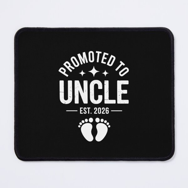 Item preview, Promoted to Uncle Est. 2026 | Exciting Uncle Announcement designed and sold by Gogetgiggles.