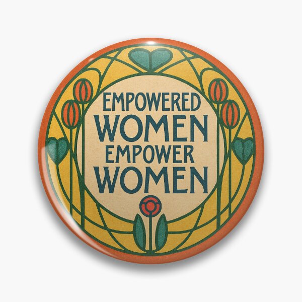 Item preview, Empowered Women Art Nouveau Circle designed and sold by Jennifer Chiera.