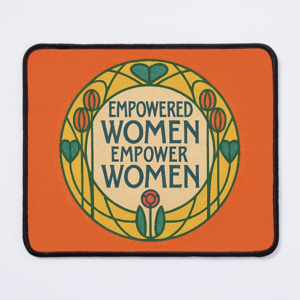Item preview, Empowered Women Art Nouveau Circle designed and sold by Jennifer Chiera.