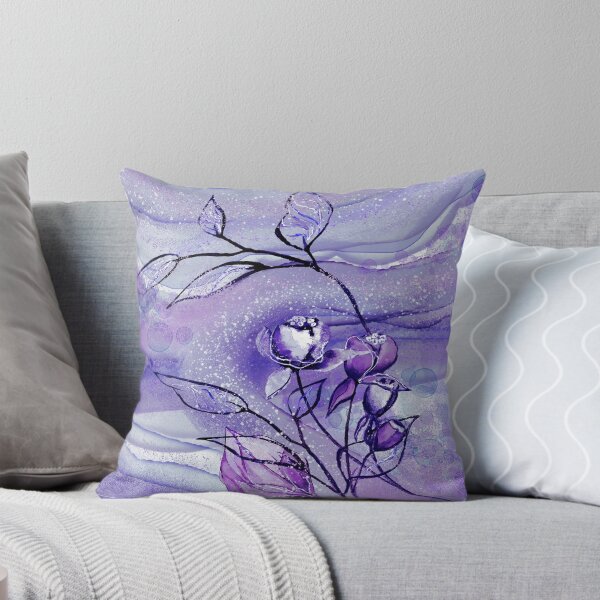 Item preview, Purple liquid art  designed and sold by AdRonDesign.