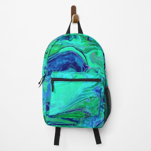 Item preview, Blue Green liquid art designed and sold by AdRonDesign.