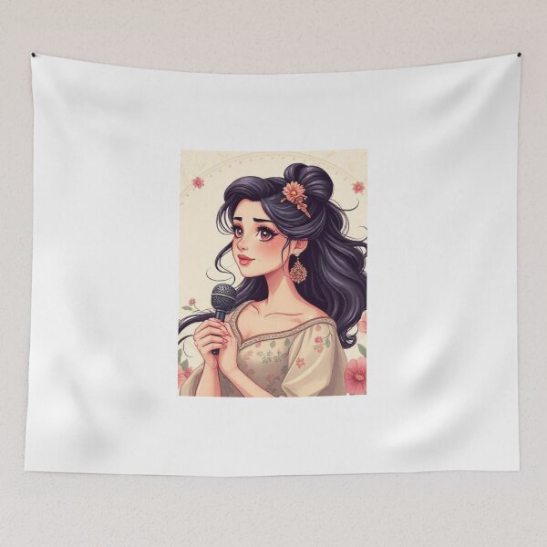 Item preview, beautiful women in cartoon image designed and sold by swara-2016.