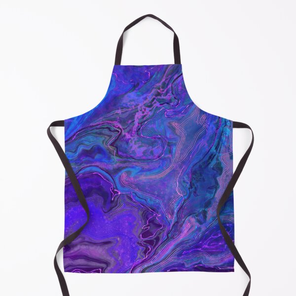 Item preview, Purple blue liquid art designed and sold by AdRonDesign.
