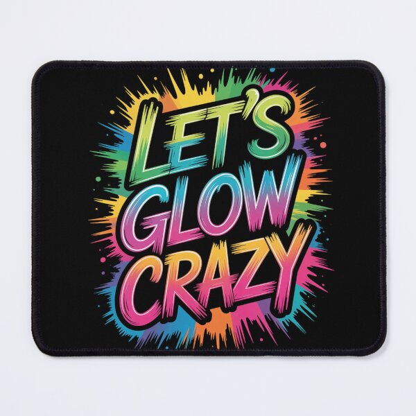 Item preview, Let's Glow Crazy Retro Sunglasses Vibe designed and sold by MooonTees.