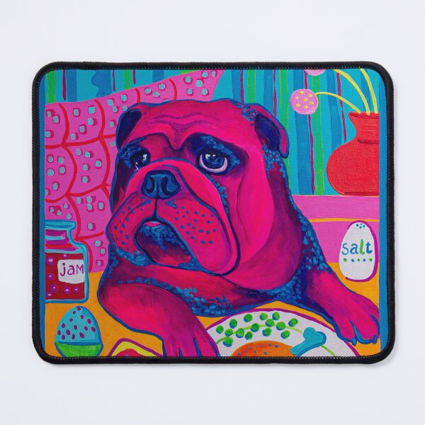 Item preview, "Dog Bulka has breakfast" designed and sold by Chumakova.