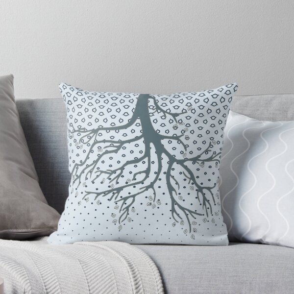Artikelvorschau, Baum auf dunkelblauem Muster entworfen und verkauft von AdRonDesign.