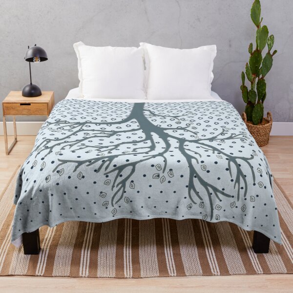 Item preview, Tree on dark blue pattern designed and sold by AdRonDesign.