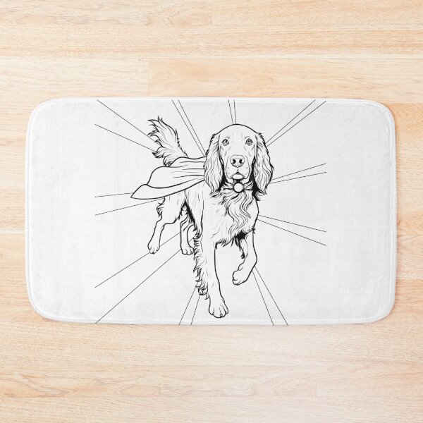 Item preview, Superdog Irish Setter designed and sold by WildLakePatterns.