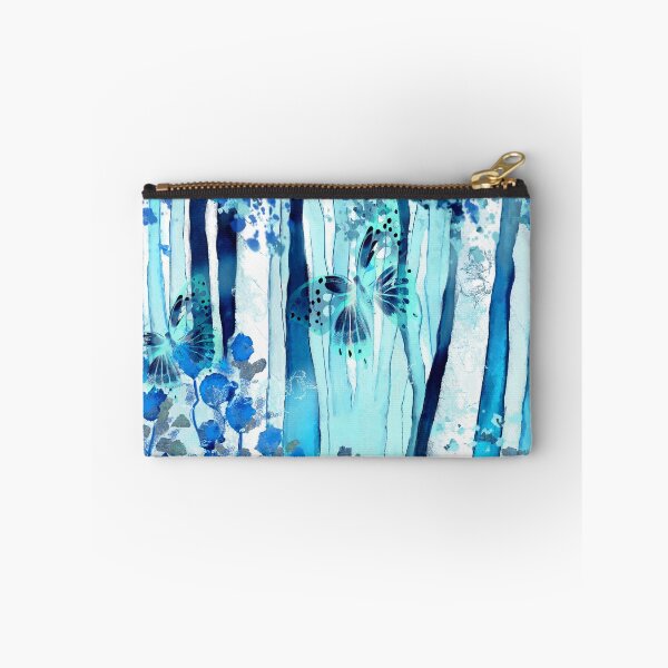 Item preview, Blue forest with butterflies designed and sold by AdRonDesign.