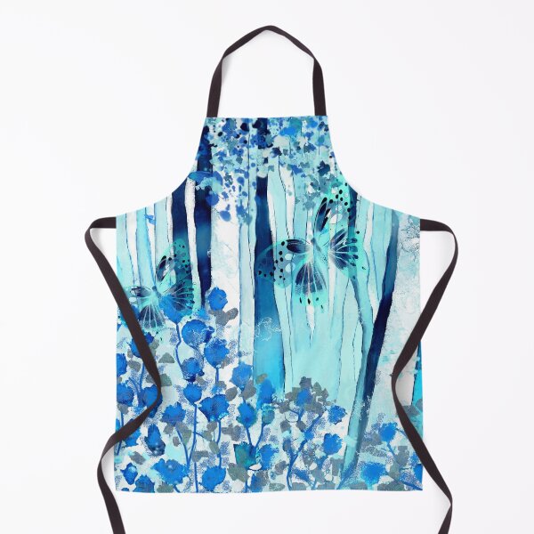 Item preview, Blue forest with butterflies designed and sold by AdRonDesign.