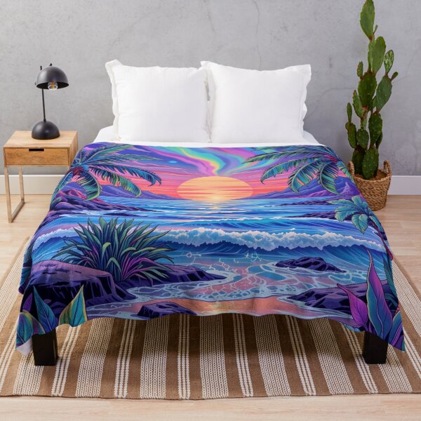 Item preview, Aurora Tropical Sunset designed and sold by psychcyberpunk.