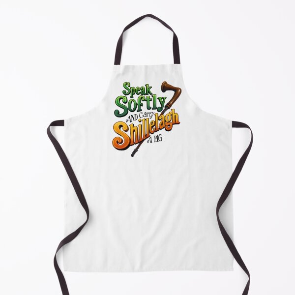 Item preview, Speak Softly Carry a Big Shillelagh Twisted Quote designed and sold by JumpJammiesTees.