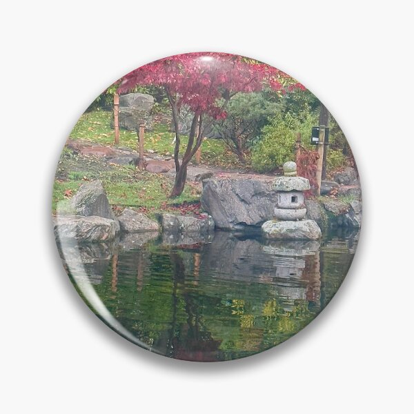 Item preview, Heron in Autumn Colour. Japanese Garden in London designed and sold by The Running London Photographer.