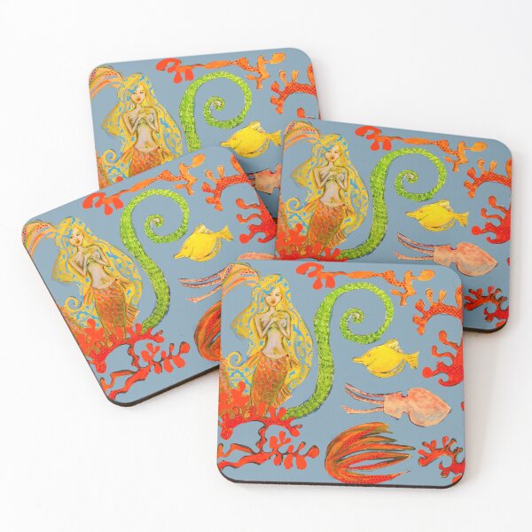Item preview, Mystical under water creatures  designed and sold by Halllorna.