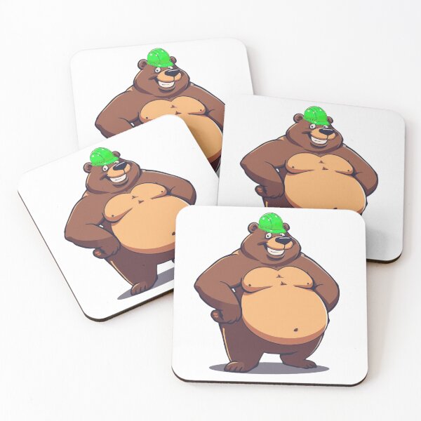 Item preview, Builder Bear. The Guardian of Good Vibes. In the heart of the construction site, where steel sings the song of progress, designed and sold by Creative-Sanc.