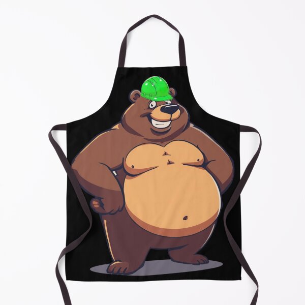 Item preview, Builder Bear. The Guardian of Good Vibes. In the heart of the construction site, where steel sings the song of progress, designed and sold by Creative-Sanc.