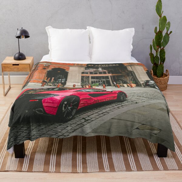 Item preview, Pink McLaren at St Pancras – Retro London Vibes designed and sold by DiscoverySB.