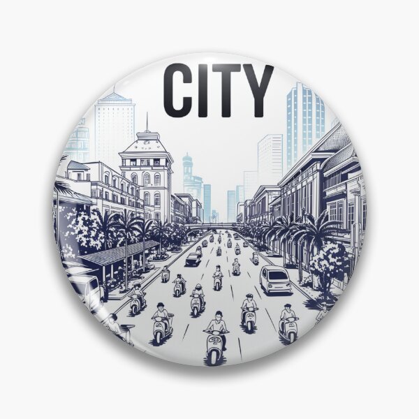 Item preview, Ho Chi Minh City Vietnam Street Scene Art designed and sold by designleon19.