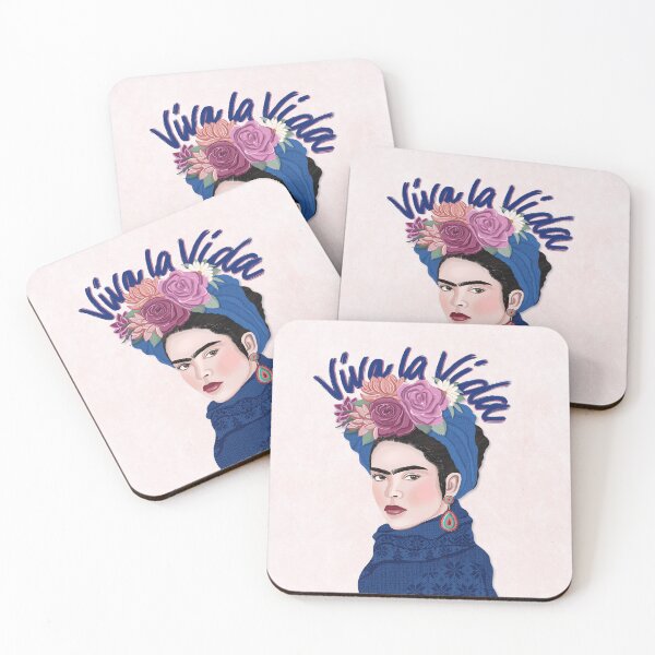 Item preview, Frida Kahlo in winter. Viva la Vida. designed and sold by Sandra Brezina.