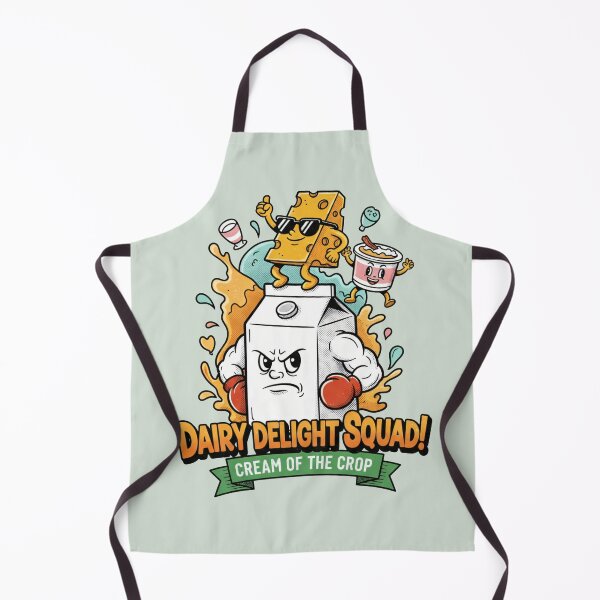 Item preview, Dairy Delight Squad Cream of the Crop - Funny Milk Carton Art designed and sold by AwesomeBeyondLimits.