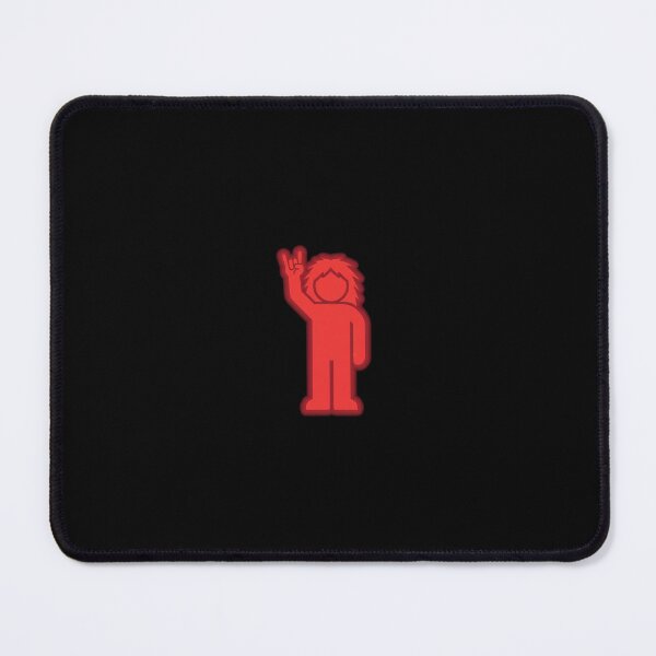 Item preview, Red Metal Traffic Light Man Stop Icon with Metal Horns designed and sold by Faszination Niederrhein.