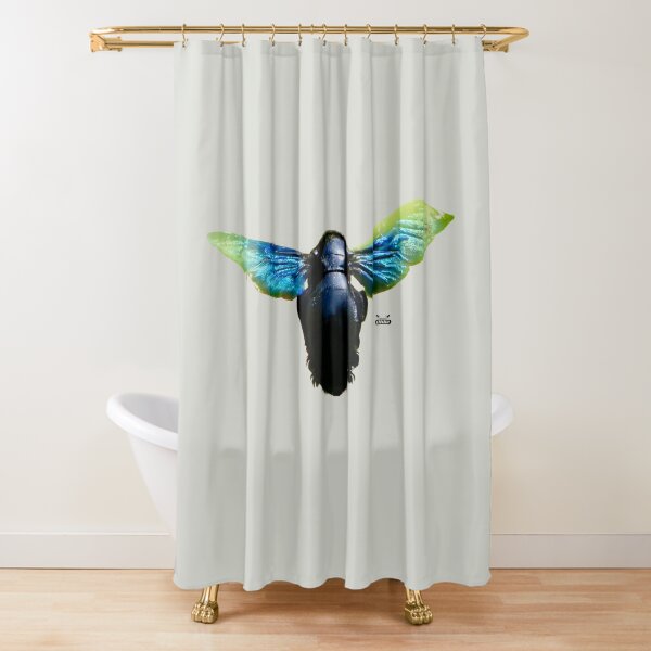 Item preview, The Carpenter Bee – Black Queen of the Garden / Swiss Artwork Photography designed and sold by Raphael Wolf.