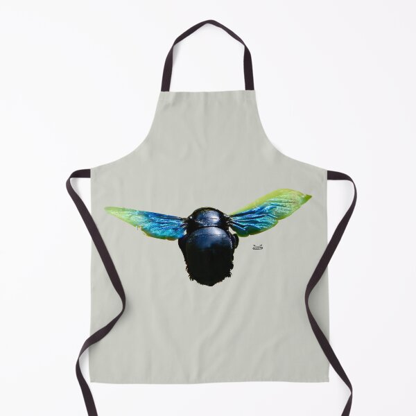 Item preview, The Carpenter Bee – Black Queen of the Garden / Swiss Artwork Photography designed and sold by Raphael Wolf.