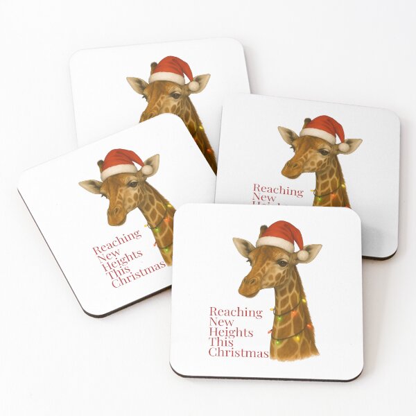 Item preview, Christmas Giraffe – Reaching New Heights This Christmas designed and sold by SVALANART.