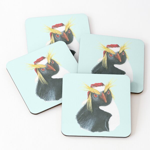 Item preview, Santa Rockhopper Penguin designed and sold by Santa-animals.